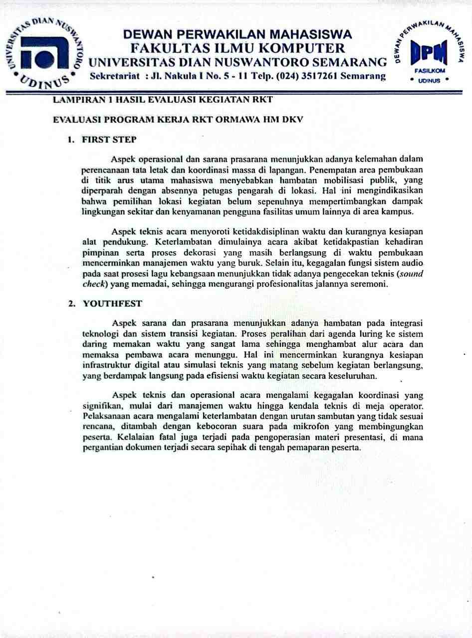 Berita Acara Hasil Evaluasi HM DKV